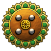 Emblema de Gurjaras, civilización de Age of Empires II