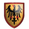 Emblema de Teutons, civilización de Age of Empires II
